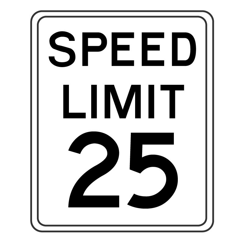 speed limit 25