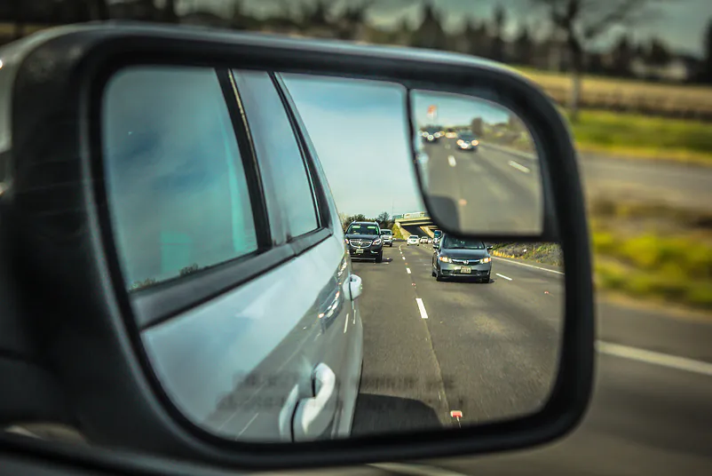Side mirror.