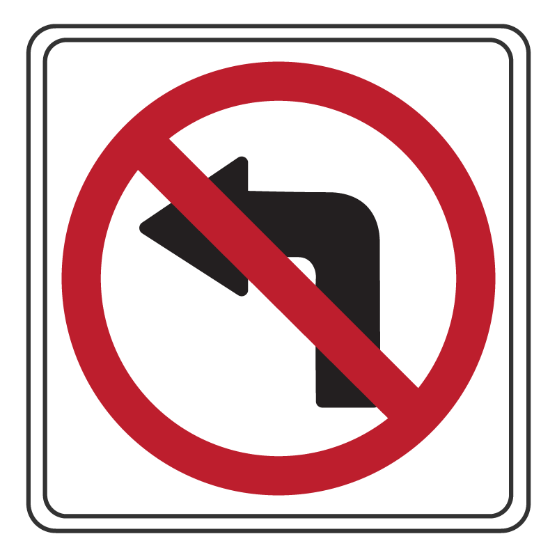 No Left Turn