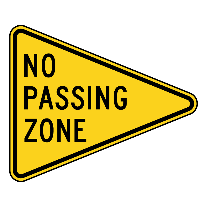 No Passing Zone