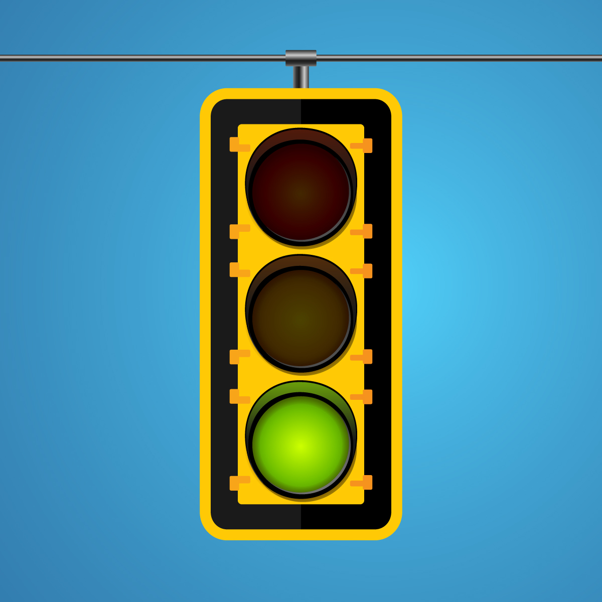 Green traffic light