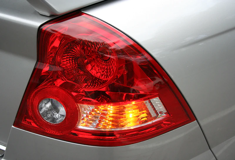 Turn signal.